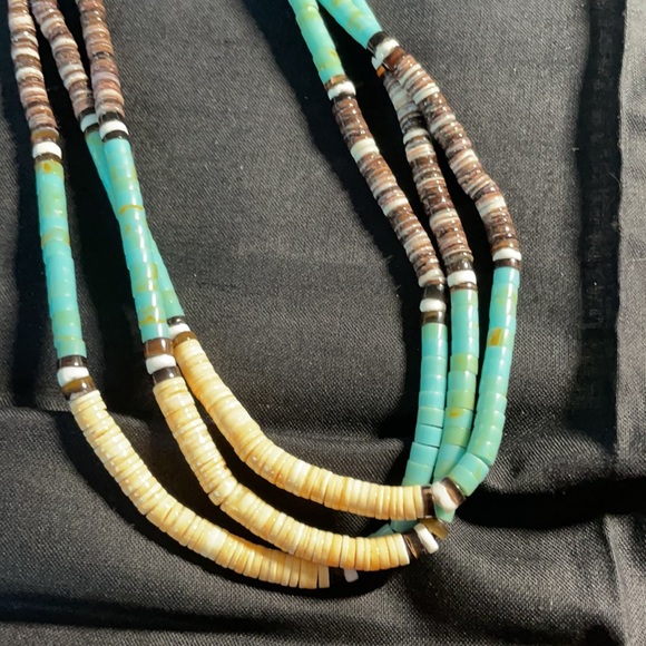 Jewelry | Nwot Aztec Real Stone Beads Handmade | Poshmark